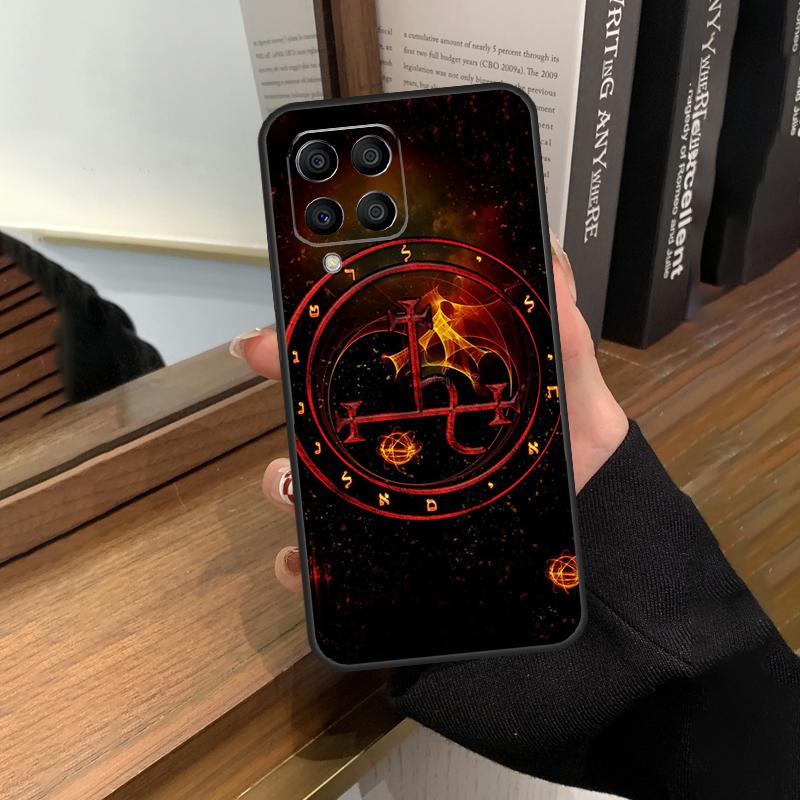 Sigil of Lilith Case For Samsung Galaxy M32 M52 M12 M22 M13 M23 M33 M53 M14 M34 M54 M31 M51 M20 M31s M30s