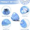 Adjustable Pet Neck Cone Recovery Collar Anti-bite Medical Neck Ring Cat Cone Collar  Pet