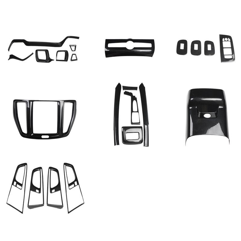 18-Piece Carbon Fiber Trim Set for Volvo XC60 Interior