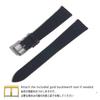 CASSIS Teju Lizard Watch Strap HAVRE 18mm Dark Brown with Replacement Tool (U1089041034018)