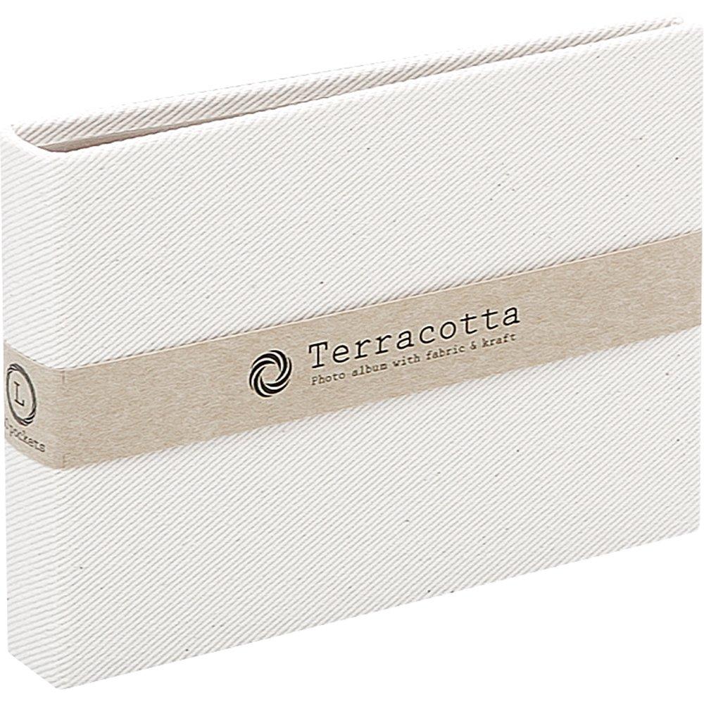 

Альбом Nakabayashi Terracotta со сварными карманами на 40 фото Instax, Белый, TER-CK2P-90-W белый