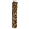 Women's Drawstring Tie Loose Personalised Leopard Print Plush Casual Elastic Low Waist Skinny Niche Straight Leg Pants