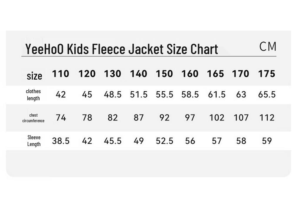 YEEHOO Kids' Fleece Lined Jacket