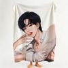 Manhwa T True B Beauty  Flannel  Blanket Suitable for Sofa Living Room Bedroom