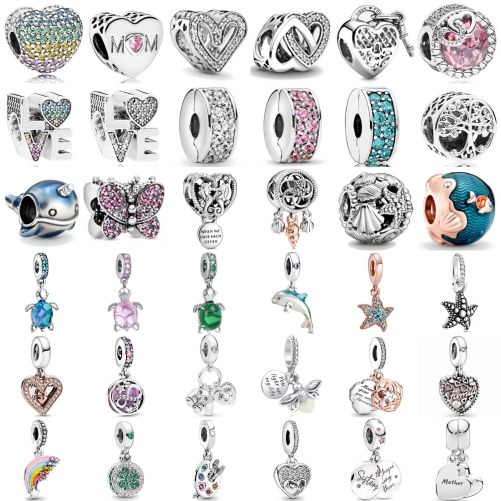 

Hot Selling Original Mom Firefly Love Butterfly Bead Fit Original European 925 Sterling Silver Bracelet Women DIY Jewelry