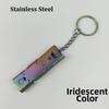 Portable Keychain Whistle 6 Colors Camping Hiking Tool New High Decibel Whistle  Outdoor Tool