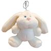 Plush Cute Bunny Keychain Animal Soft Doll For Couples And Bags 15cm Beige