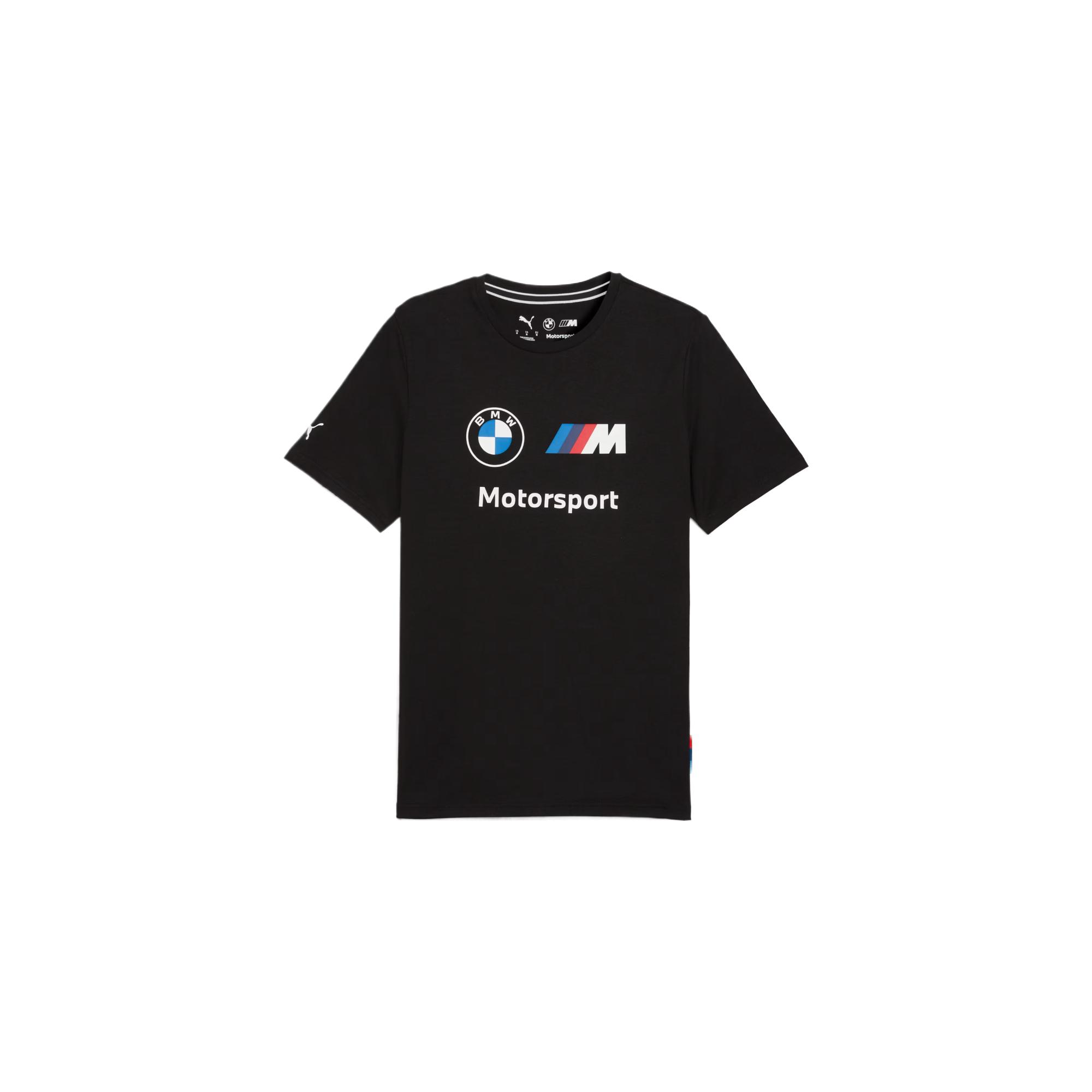 PUMA Men s BMW M Motorsport Essentials Logo T-Shirt Black 632358-01 S
