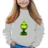 Christmas Day Girls Round Neck Pullovers For Kids Printed Baby Tops