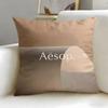 classic skincare brand Aesop Cushion Cover Soft & Easy-Wash Pillow Case – Versatile for Couch, Bed, Travel and Office