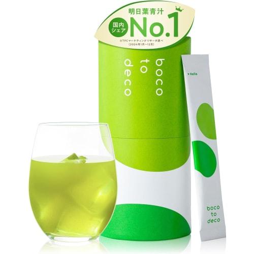 

[Official] boco to deco (Tube Type) Aojiru Powder, Angelica keiskei (Ashitaba) - Suitable for Children, Great for Vegetable-Dislikers and Picky Eaters