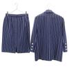 Givenchy 90s Made in France Old Striped Pattern tailored jacket Setup 42 Women Used