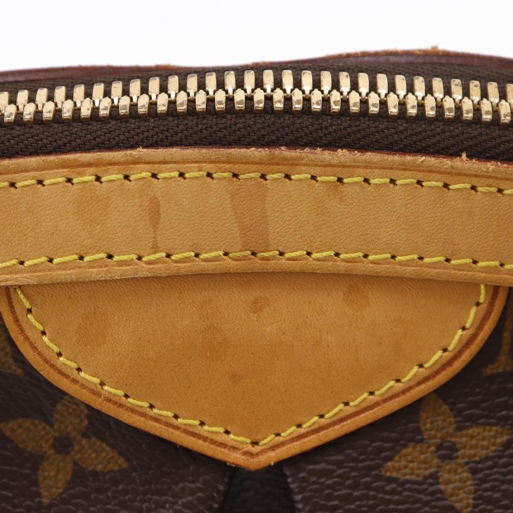 LOUIS VUITTON Tivoli PM Handbag M40143 Brown Monogram canvas Women Used