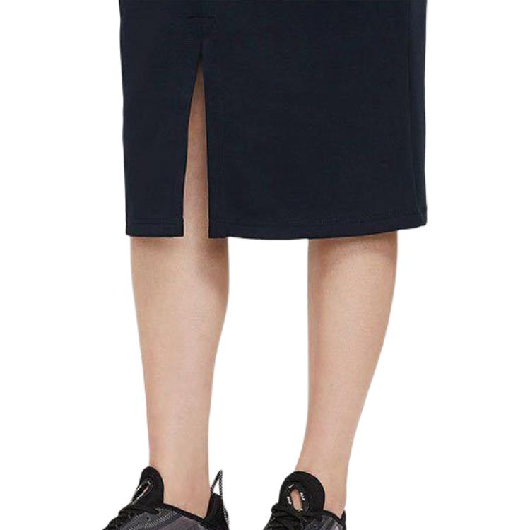 Nike Knit Long Skirts Women's Black Moderate Mid Length Other CZ8919-010