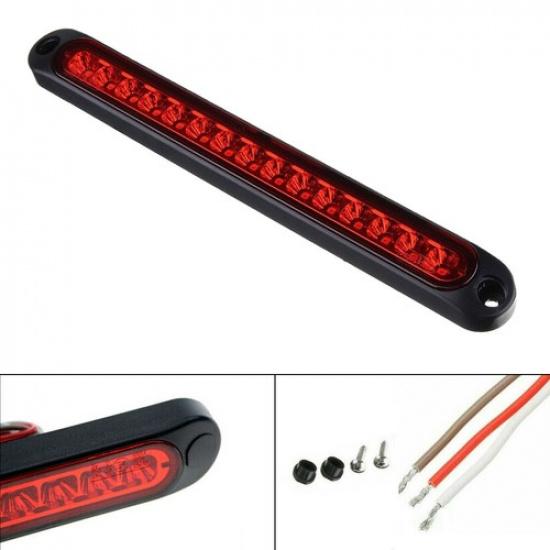 LED Brake Stop Strip Turn Tail Bar Light 10  Truck Trailer Waterproof Lights