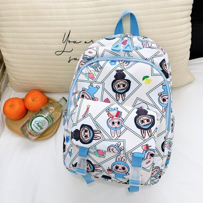 Large Capacity Primary School Schoolbag Cartoon Animation Cute Printed Boys And Girls Backpack Children'S Backpack