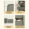 1PC Space Saving Foldable Hanging Storage System Door Mounted Organizer for Shoes Toys Books Miscellaneous Items