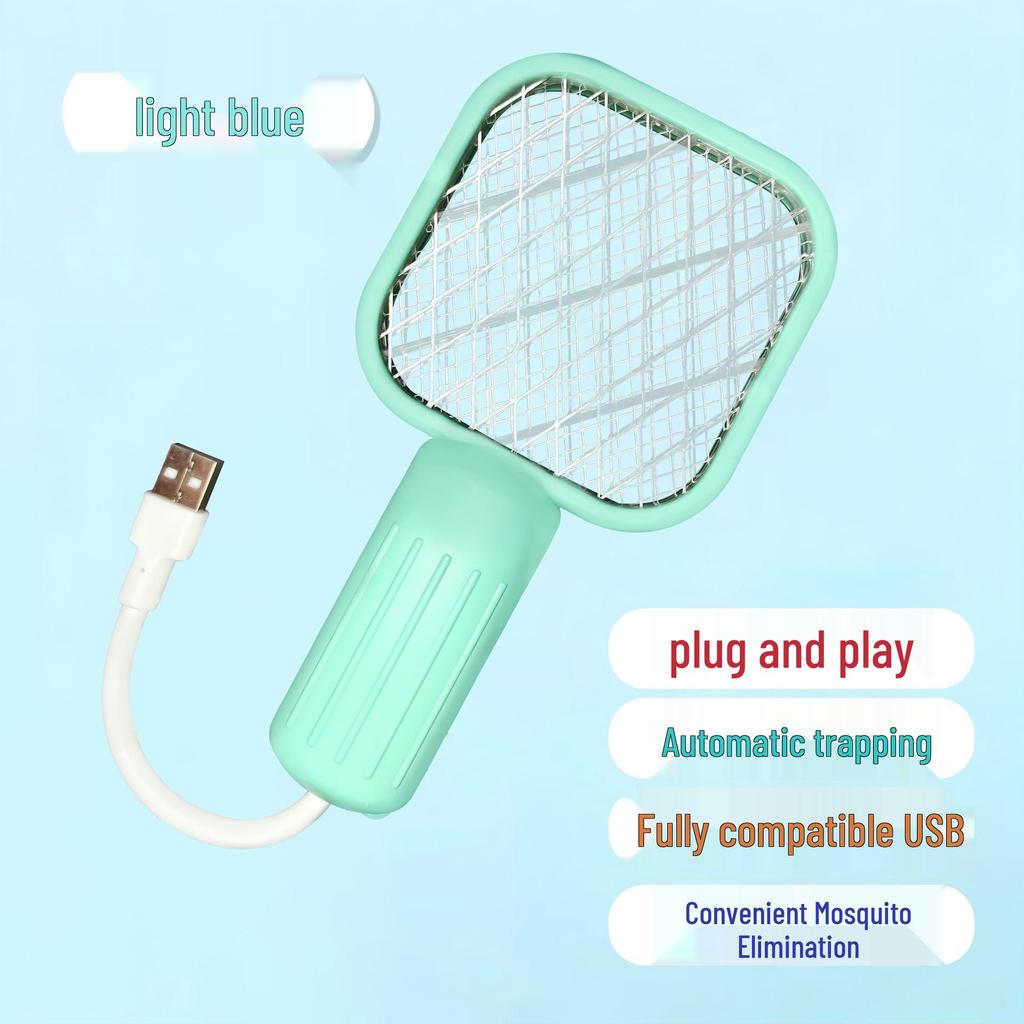 USB Mosquito Trap & Electric Swatter: Multifunctional Mini Insect Killer & Repellent