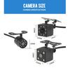 KTYDKP 7 Inch Car Rear View Camera with Mirror Monitor for Vehicle Parking Rervesing Camera with 7" TFT LCD HD Screen Universal