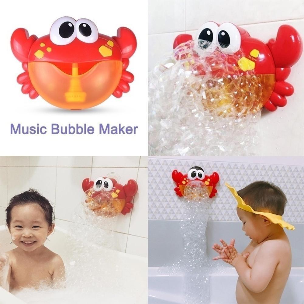 Baby Bath Toy Bubble Crabs Funny Music Bath Bubble Maker Pool Swimming Toys
