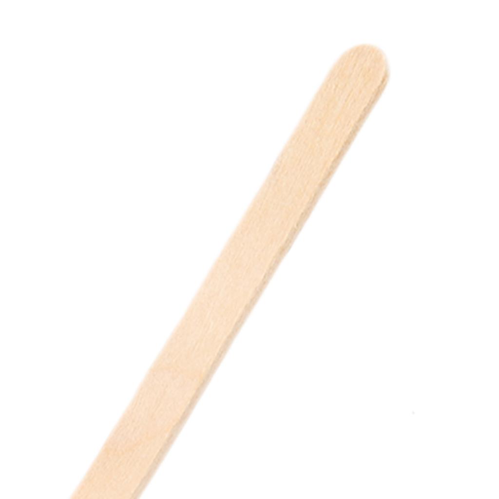 20pcs Facial Body Hair Removal Wax Spatulas Applicator Tool Wooden Wax Sticks (Guitar Shape)