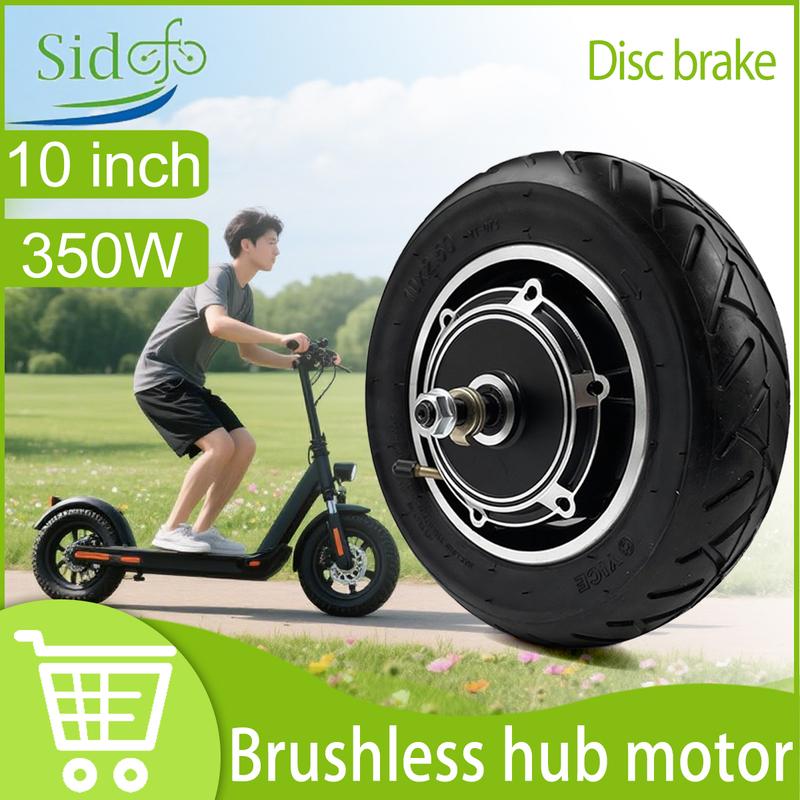 High Speed Scooter Motor Engine Motor for E-Scooter 36V 48V 350W Motor Rear Wheel Scooter Strengthen Tire Split Skateboard Motor