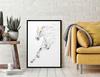 Picture poster In a frame 43x33 cm Horse P703
