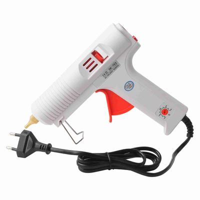 Pistola de pegamento termofusible de temperatura constante ajustable profesional de 110 W, herramienta de reparación artesanal
