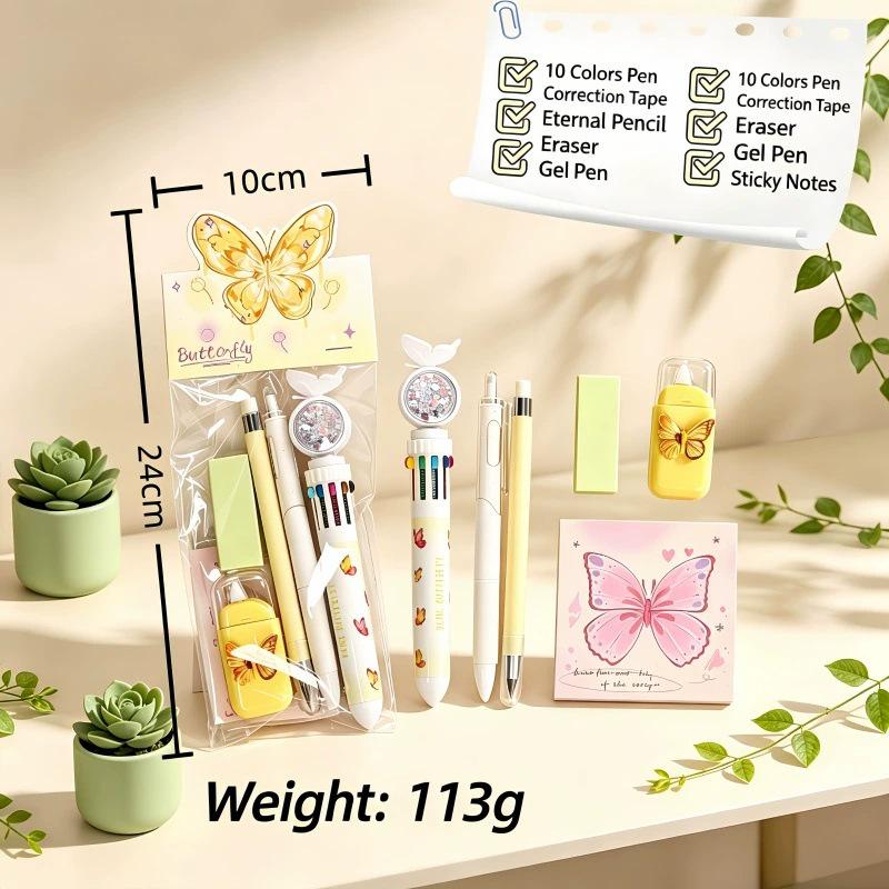 Butterfly Stationery Set - Perfect Birthday Gift for a Friend