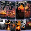 Beautiful Sunset and My Bicycle Phone Case For Iphone 17 Air 15 Pro 14 Plus 16 Pro Max 17E 16E 12 13 Mini 11 Cover Cute Fundas
