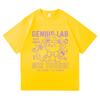 Die Erde ist flach Wusstest du das nicht Unisex T-Shirt Min Yoong Katze Harajuku Sommer Lässig Kurzärmelig Unisex Kleidung Oberteile