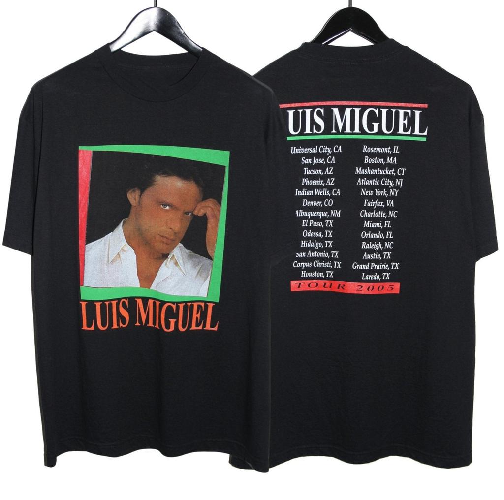Classic Luis Miguel Tour 2005 Collection S-235XL Tee S8254