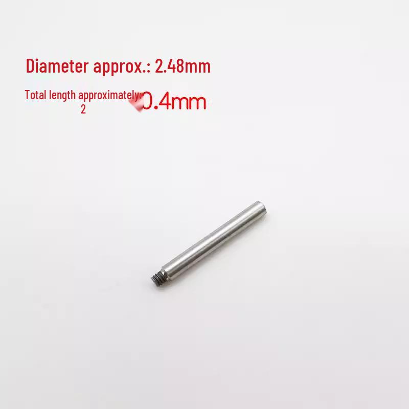 Altsaxophon untere E-Klappe Schaftschraube - Messing Reparatur Ersatzteil