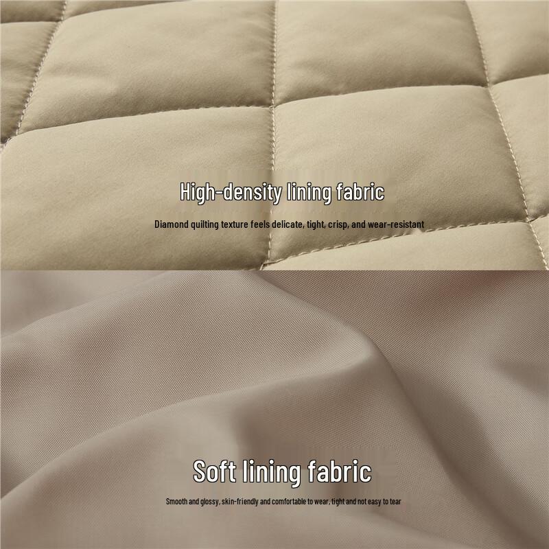 Giordano Men's Diamond Quilted Stand Collar Padded Vest