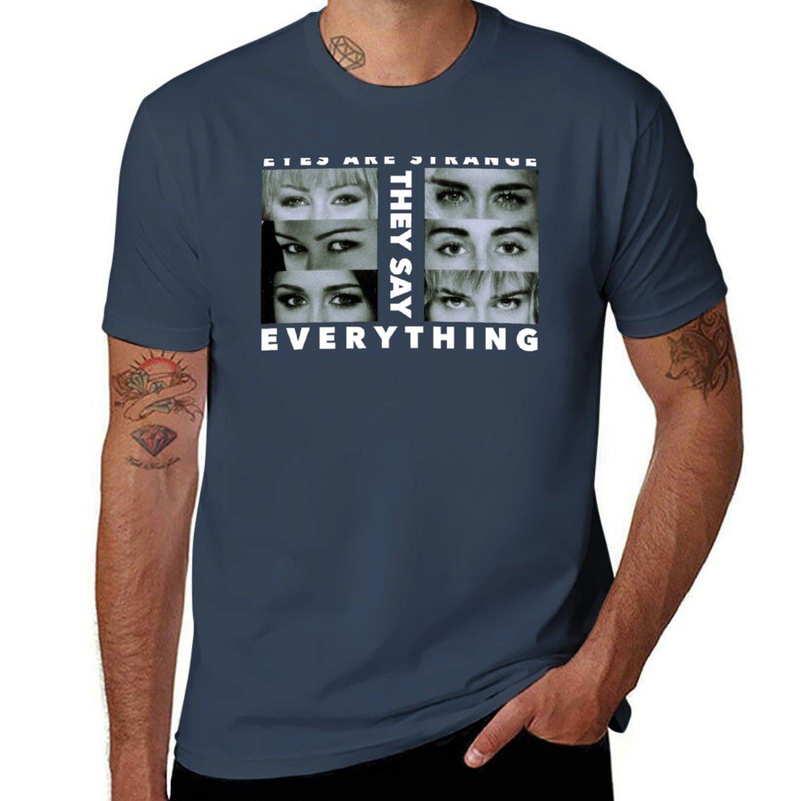 Eyes Tshirt Fashion Pattern Printed Tee Shirt S