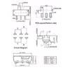 10Pcs 3 Pin Mini Slide Switch On-OFF 2 Position Micro Slide Toggle Switch Miniature Horizontal Slide Switches
