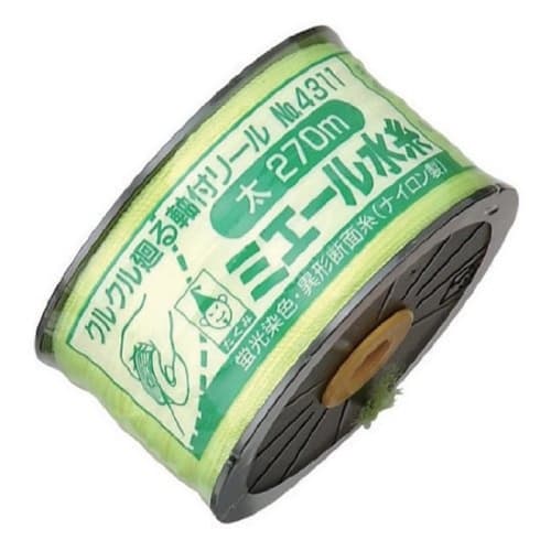 Takumi Miel Water Thread Yellow Thick 270m No.4311