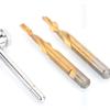 8mm 10mm Damaged Glow Plug Removal Remover Thread Repair Drill Wrench Spark Plug Gap Extractor Tool Kit
