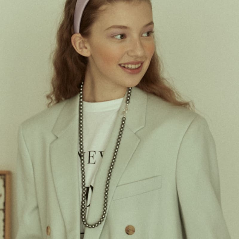 Elizabeth Moments Light Purple Satin Headband