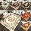 European Carpets Living Room Pastoral Flower Home Bedroom Rugs and Rug Sofa Coffee Table Mat Anti-Slip Floor Study Area Rug
