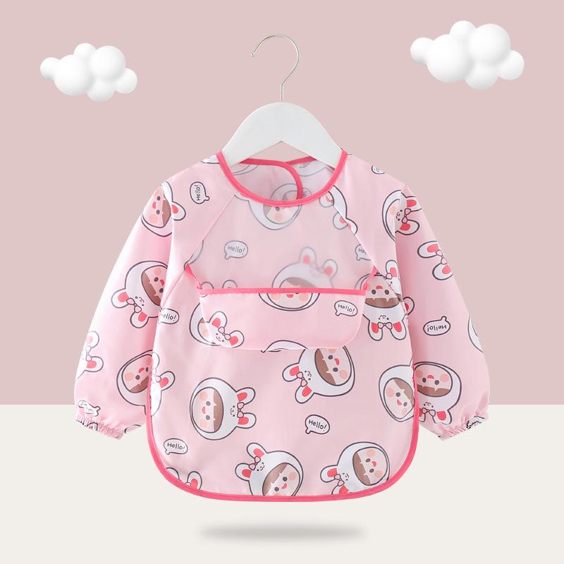 Waterproof Baby Smock Bib - Sleeveless Vest for Infants & Toddlers