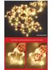 LED Christmas Circle Leather Wire Curtain & Ornament Lights for Festive Décor