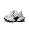 Girls Double Mesh Sneakers Breathable 2025 Spring New Children's Running Shoes Lace-up Non-slip Casual Shoes Medium and Large Children