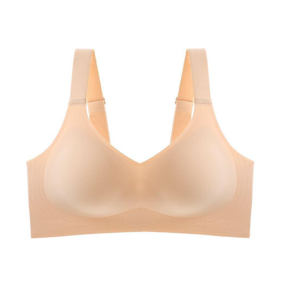 Women's Summer Seamless Breathable Lightweight Push-Up Bra - Anti-Sagging Design with Beautiful Back