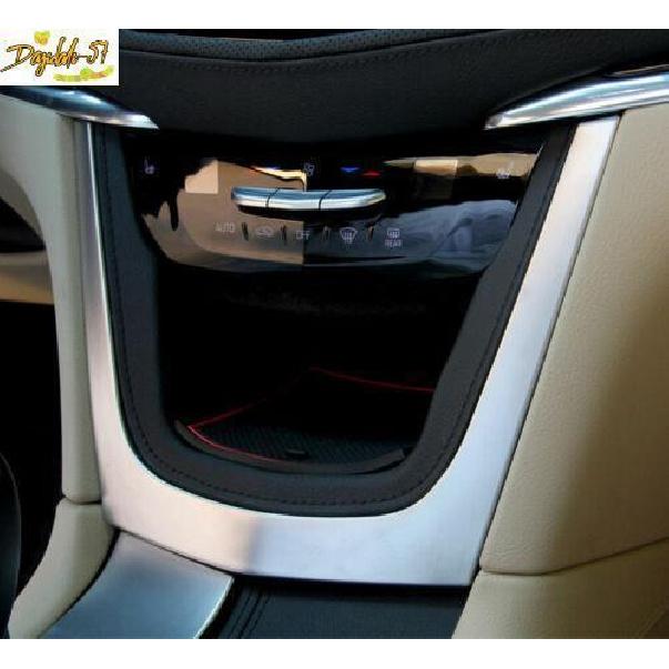 For Cadillac XT5 2016-2 Chrome Trim Cover Central Dashboard New
