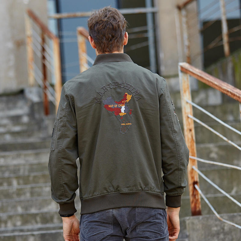 Men's Jacket Fashion Trend Men's Casual Jacket Warm Military Men's Casual Jacket