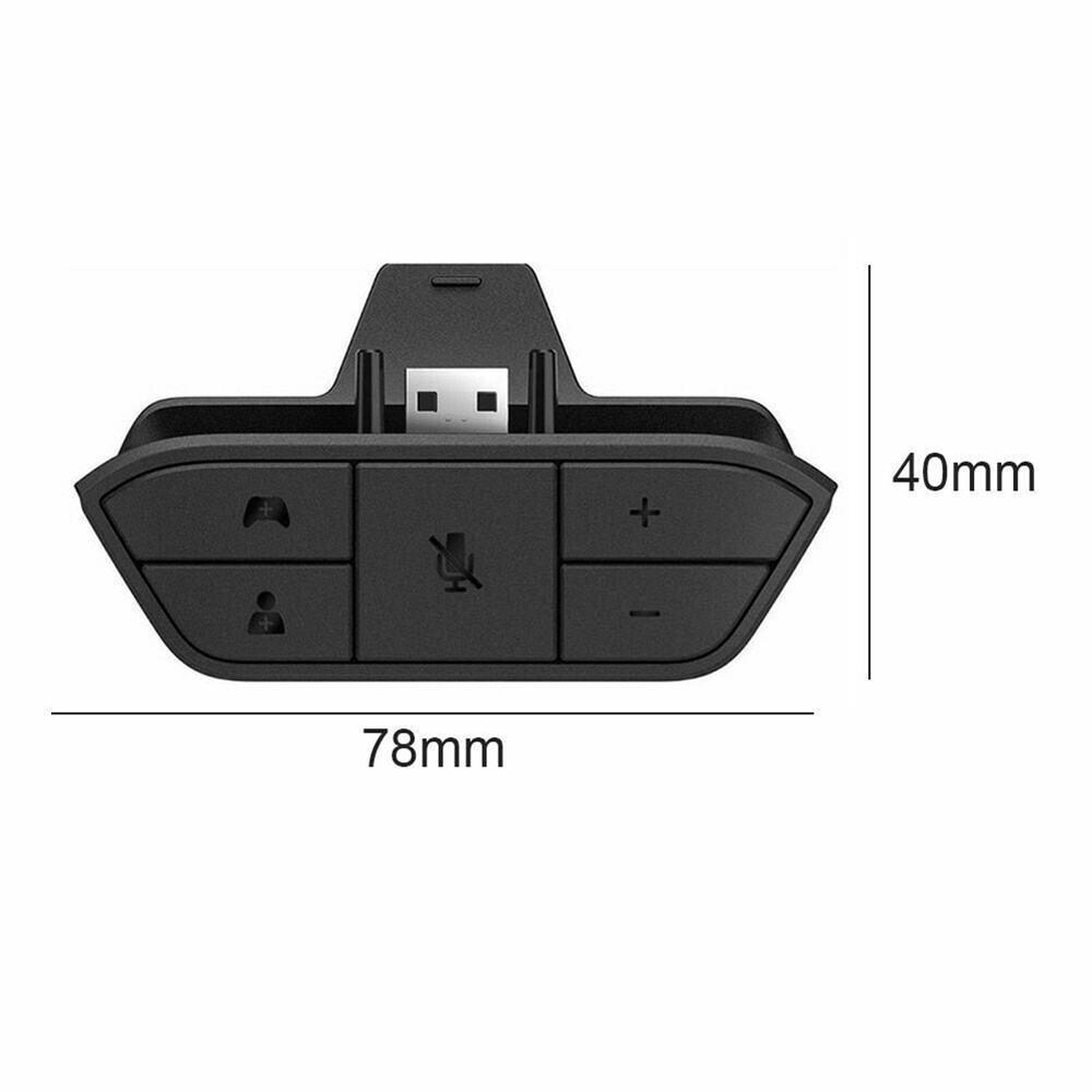 3.5mm Stereo Headset Adapter Audio Headphone Converter For Xbox One Controller