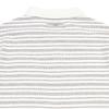 BlueTail WhiTe STripe Crop ShorT Sleeve T shirT azb2Ts06wT