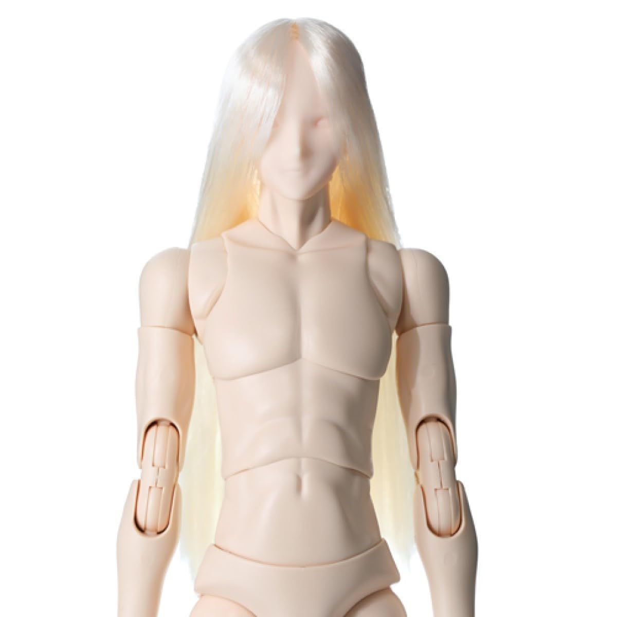 Obitsu Seisakujo Haired Head for 30cm Obitsu White Blonde 30-02 Body, Whitey, (20), 30HD-M02WC20
