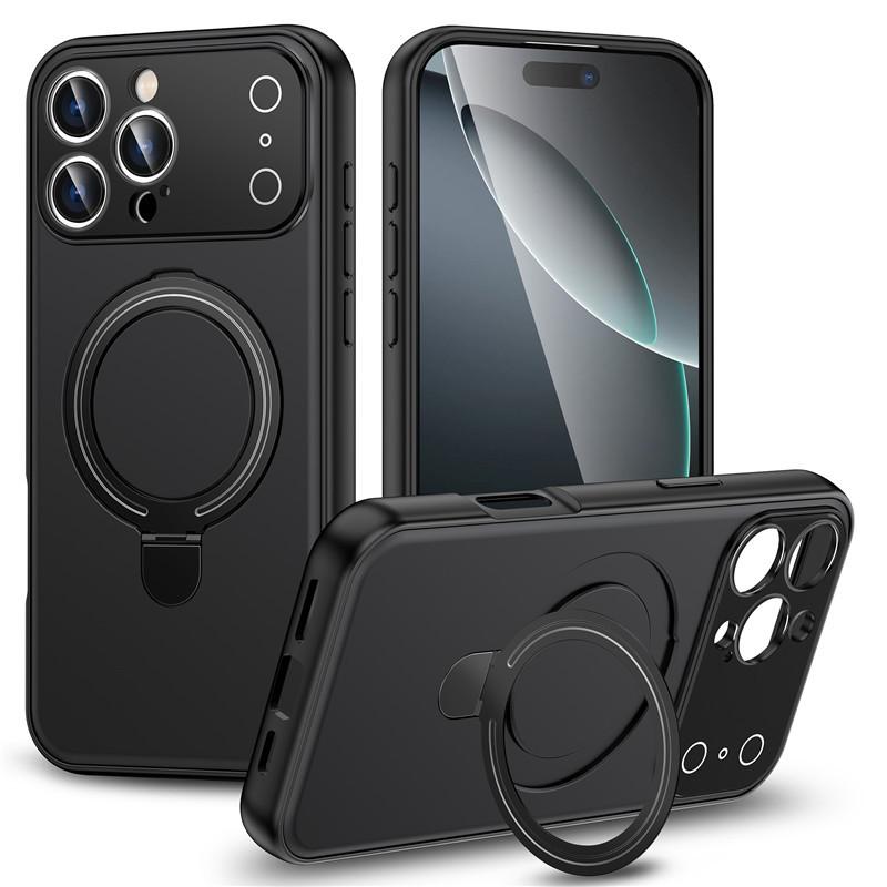 Apple 17 Second Change Goggles Mobile Phone Case, Suitable for IPhone16 Anti-drop Protective Case 15 Matte Case iPhone15 чёрный